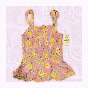 Epic Threads Girls’s Orchid Bloom top - Size Large - Floral